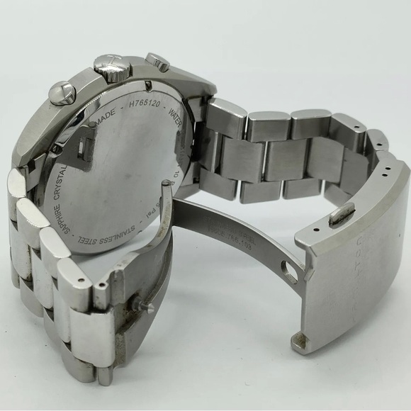 Hamilton Watch Khaki 41mm Unisex Black X Silver - Picture 9 of 16